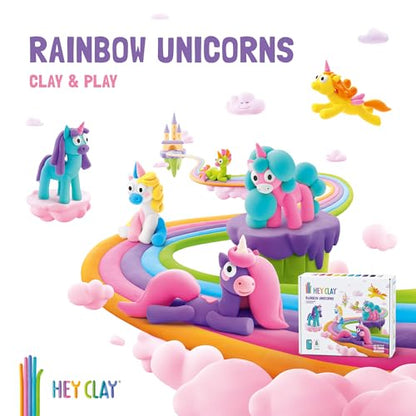 HEY CLAY Modeling Air-Dry Clay Kit for Kids Creative Gift Age 3+ (3 cans) - color: Lighty