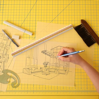 ALVIN Academy Drafting, Drawing and Design Essentials Kit | 13 Pieces | Class Tools for Geometry, Architecture and Engineering Students | - Model DDKE2 - style: Essentials Kit