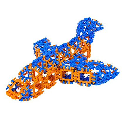 That Hinge Toy 150 Piece Age 7+ STEM Kids Building Toy - Dinosaurs + More - style: 150 Pieces Yellow + Pink