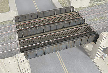 Walthers Cornerstone Series Kit HO Scale Through-Plate Girder Bridge - style: Through Plate-Girder Bridge
