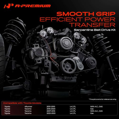 A-Premium Engine Serpentine Belt Drive Kit