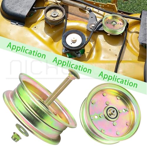 589766102 Idler Pulley for Husqvarna 46" 48" 54" Z246 RZ4623 Deck - color: A11 1x539132728