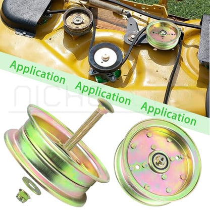 589766102 Idler Pulley for Husqvarna 46" 48" 54" Z246 RZ4623 Deck - color: A11 1x539132728