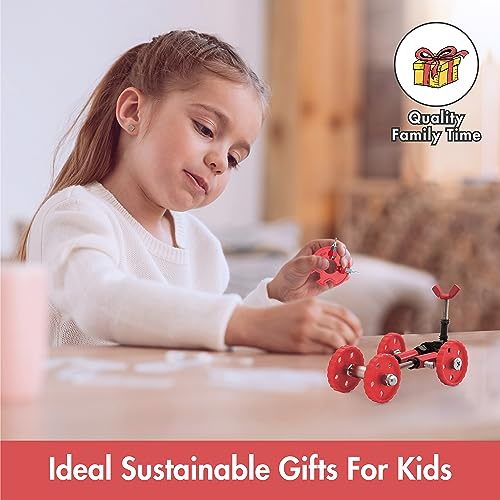 The Off Bits Vehicle Stem Building Toys, Educational Build Your Own Robot Toy for Kids Age 6 7 8 9+ Year Old Boys & Girls, Stem Engineering Kit, Construction Toys Steam Gift Ideas - FormulaBit