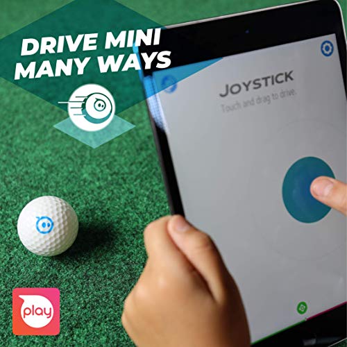 Sphero Mini Golf (White) - Coding Robot Ball - Educational Coding and Gaming for Kids and Teens - Bluetooth Connectivity - Interactive and Fun Learning Experience for Ages 8+ - color: Eggshell White(golf)