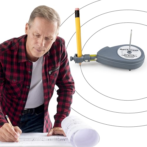 Roto Tape Compass | Rotating Tape Measure Beam Compass, Circle Drawing Tool