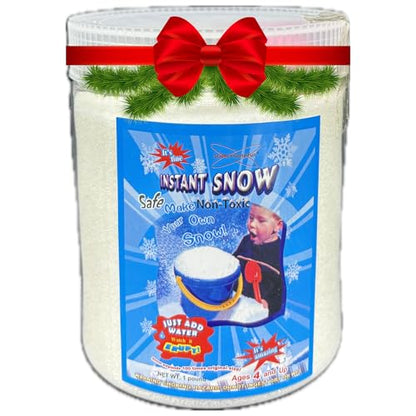 Instant Snow Powder Just Add Water (1 Pound Jar) - style: 1 Pound Jar