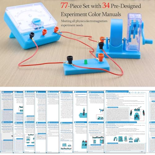 Physics Electricity & Magnetism Experiment Kit STEM Physics Lab Supplies