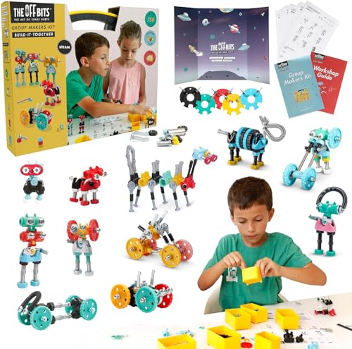 The Off Bits Educational STEM Toys for 6+: Robot Toy Building Sets, 3-in-1 Engineering Kit for Boys and Girls, Build Your Own STEM Building Toys with Endless Possibilities (Educational Kit) - style: Educational Kit