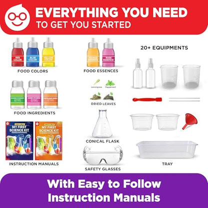 Doctor Jupiter My First Science Experiments Kit for Kids Ages 4+ - style: My First Science Kit: 4+