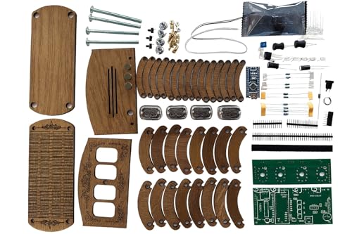 Nixie Tube Clock Kit DIY IN12 (12 Hours Format)