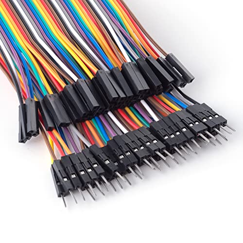 Aypzuke 20cm 240pcs Breadboard Jumper Wires Cable Kit Male to Female Compatible for Arduino Projects and Raspberry Pi - size: 20cm