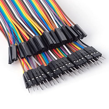 Aypzuke 20cm 240pcs Breadboard Jumper Wires Cable Kit Male to Female Compatible for Arduino Projects and Raspberry Pi - size: 20cm