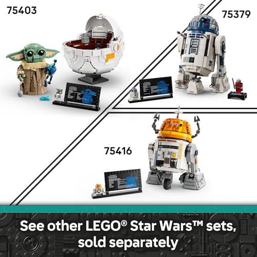 LEGO Star Wars: Ahsoka Chopper (C1-10P) Astromech Droid Set - Building Toy for Kids, Ages 10+ - Makes a Great Gift for Boys and Girls - Model Kit and Room Decor Idea for Sci-Fi Adventure Fans - 75416