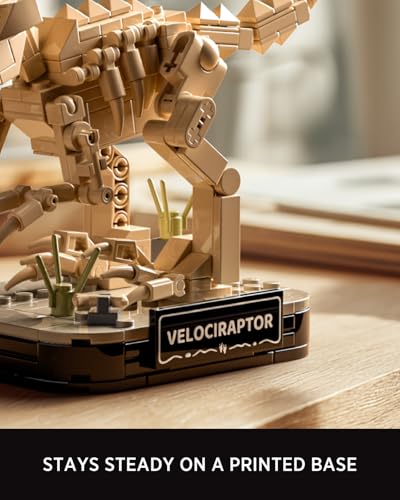 Nifeliz Mini Velociraptor Fossils Building Set, NF10360A - color: Mini Velociraptor