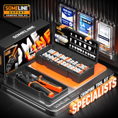 SOMELINE Crimping Tool & JST-PH 2.0mm Connector Kit, 2/3/4/5/6 Pin 640 pcs