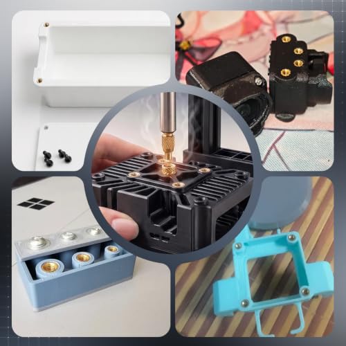 Vertical Heat Set Insert Tools Kit 210mm Working Height for 3D Printing - size: 210mm