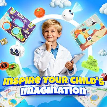 SMILESSKIDDO Science Kits, Electronics STEM Toys, 300+ Projects 16 Parts - size: Medium