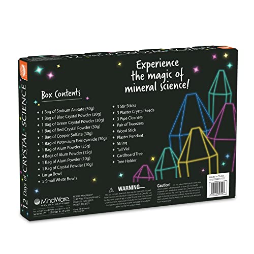 MindWare 12 Days of Crystal Science Kit