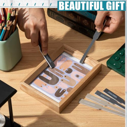Honoson 20 Pcs Sanding Sticks Model, Low and High Grits, Innovative Style - style: Innovative Style