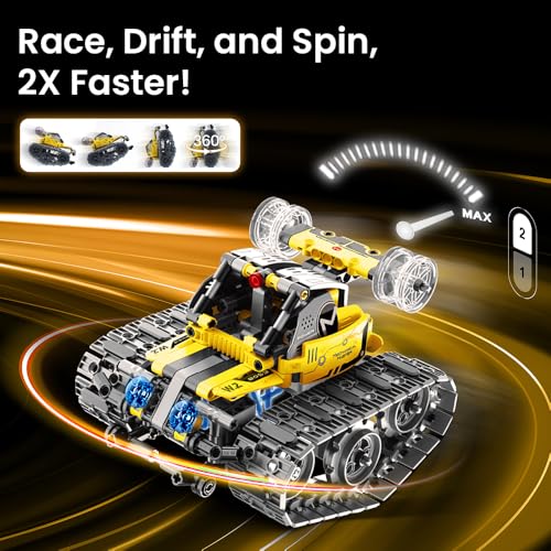 Bundle - 2 Items: Sillbird Solar Robot Toys & Robot Building Kit with Remote Control for Boys Ages 8-14, Christmas STEM Robotics Technic Toy, Coding Gift for Kids