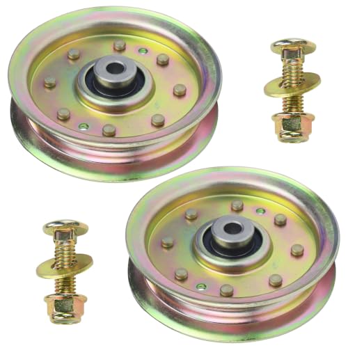 2 Pack 175820 Idler Pulley for Husqvarna 48" Z4824 Z4822 Decks - color: A17 2x532175820
