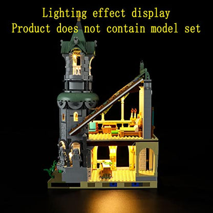 GEAMENT LED Light Kit Compatible with Lego The Lord of The Rings: Rivendell - for Lord of The Rings 10316 Model Set (Model Set Not Included)