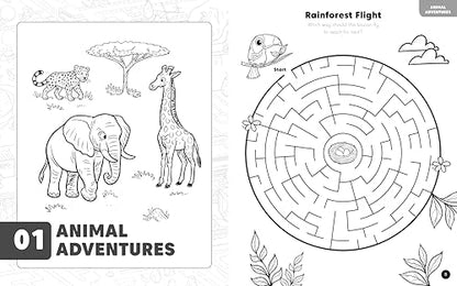 The Ultimate Maze Challenge!: 175 Mind-Bending Mazes for Kids (Hours of Fun, Screen-Free Activities)