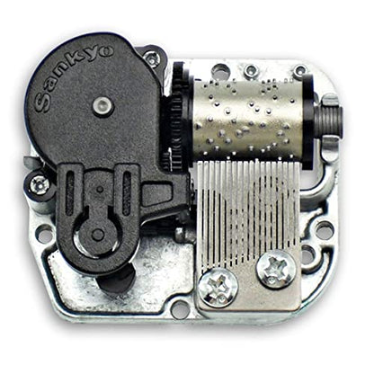 Play [ We Wish You a Merry Christmas ] Musical Boxes Spare Part Wind Up Sankyo Musical Movement for DIY Music Boxes - color: Tune: We Wish You a Merry Christmas