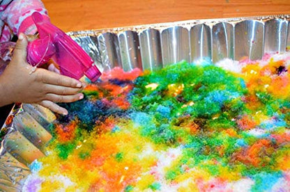 Instant Snow Just Add Water! Holiday Experiment, Reusable Snow (20 Packs-Make 80 Cups), Artificial Snow Powder for Kids Sensory Play, STEM Activity, Christmas Decoration