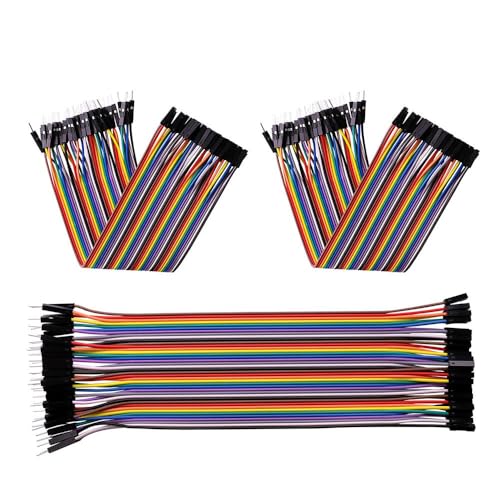 ELEGOO UNO Project Kit and 120pcs Dupont Wires, for Breadboard Circuits, Prototyping, STEM Labs and Electronics Practice