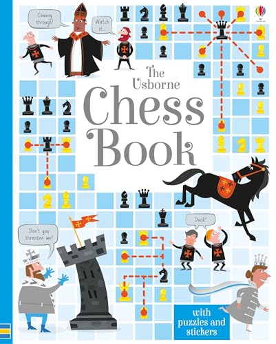 Usborne Chess Book: A Fun Chess Guide for Kids (Ages 6-9) with Write-In Puzzles, Stickers, and Problem-Solving Activities (Where's the...)