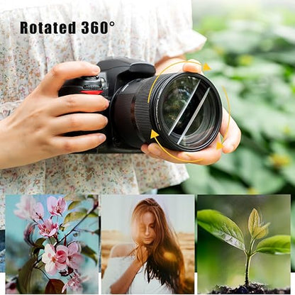 GREEN.L 58mm Center Field Split Diopter Effect Filter - size: 58mm