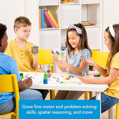 PLUS PLUS Neon Mix Tube - Mini Interlocking Building Blocks Set - color: Open Play Tube - Neon Color Mix