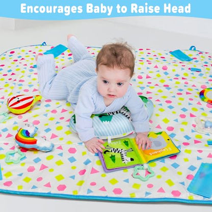 Dr.Rapeti Baby Play Mat, Baby Play Gym, Playmat & Floor Gyms with Ball Pit - size: 47*40 Inch