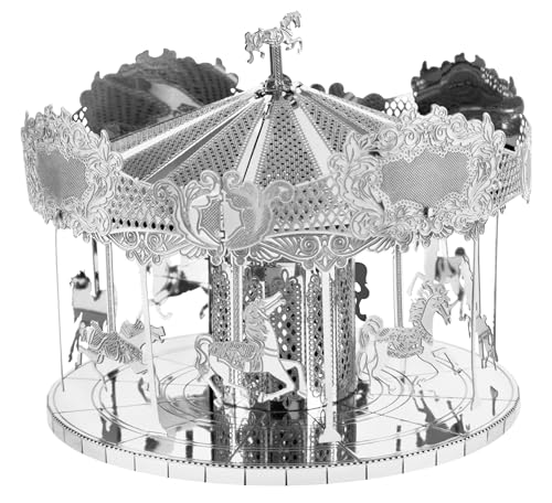 Metal Earth Merry Go Round 3D Metal Model Kit Fascinations