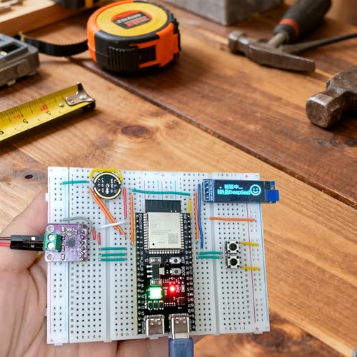 2Sets ESP32 S3 Development Board 2.4G WiFi BT Module Internet of Things ESP32-S3-WROOM-1 N16R8 MCU 44Pin 8M PSRAM with Expansion Adapter - color: 2Sets