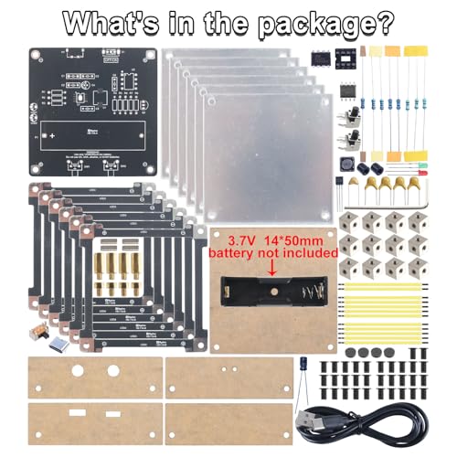 DIY LED Night Light Soldering Kit, 3D Mirror Cube Soldering Project Desk Decor with Adjustable Light Modes, Electronics STEM Present for Gamers and Makers