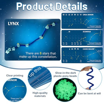 Jenaai Constellation Map Kit, Space Crafts