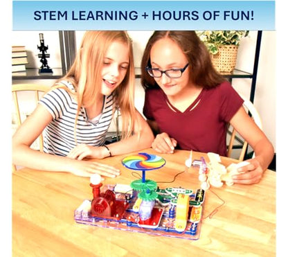 SNAP CIRCUITS Motion STEM Electronics Kit for Kids Ages 8+ - style: Motion
