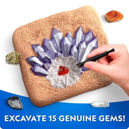 National Geographic Geology Kit with Crystals, Gem Dig, & Rock Collection - style: Geology Bundle