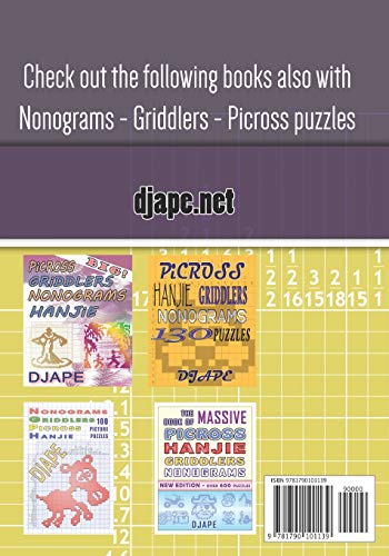 Nonograms Griddlers Picross Hanjie book: Japanese Crossword Picture Logic Puzzles (Picross Books)