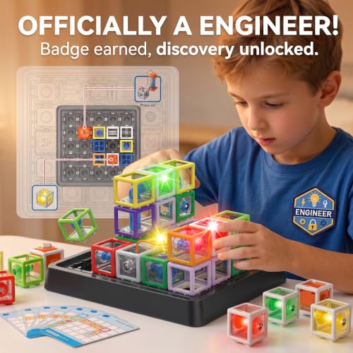 2026 New 3D Light-Up Circuit Puzzle, STEM Kit for Kids Ages 8-14