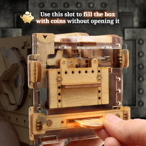 iDventure aMAZEing Safe, Money Puzzle Box for Adults, Box for Cash Gift - color: A-maze-ing Safe