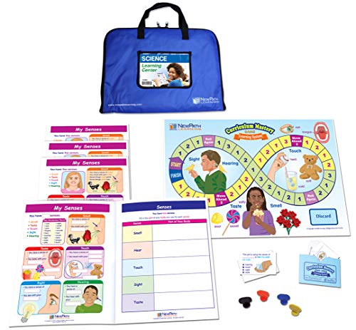 NewPath Learning My Senses Learning Center Game - Grades 1-2