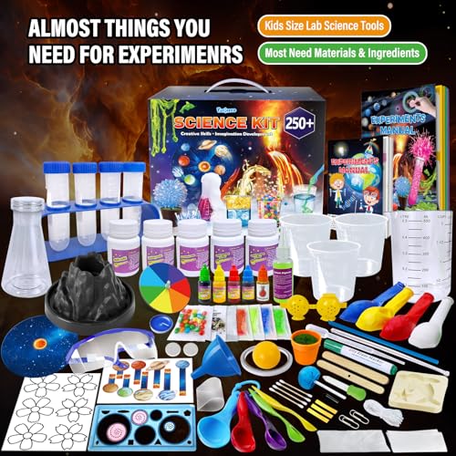 PATIFEED 250 Experiment Science Kit for Kids t S.T.E.M Toys - style: 250 Experiments kit