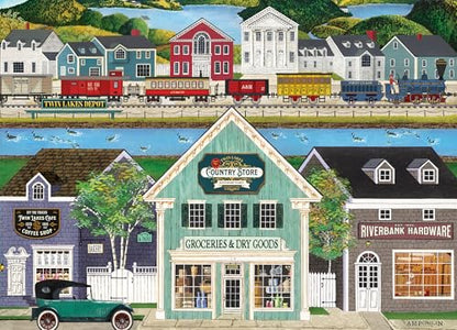 MasterPieces Twin Lakes Jigsaw Puzzle - 500 Piece EZ Grip, Adult Puzzle - for Adults - style: Twin Lakes