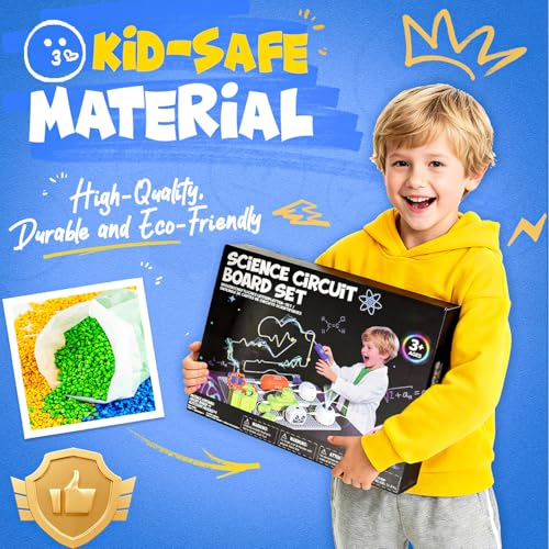 SMILESSKIDDO Science Kits, Electronics STEM Toys, 300+ Projects 16 Parts - size: Medium
