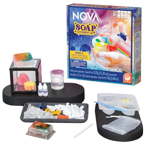 NOVA Soap Experiment Lab by MindWare Science Kit