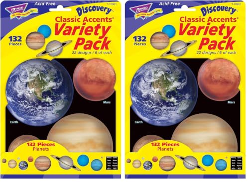 Planets Discovery Classic Accents® Variety Pack (Pack of 2) - size: 1 Count (Pack of 2)